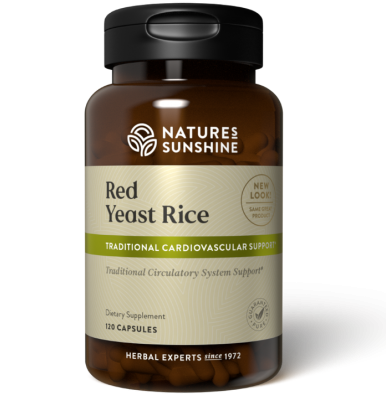Natures Sunshine Red Yeast Rice 120 Capsules